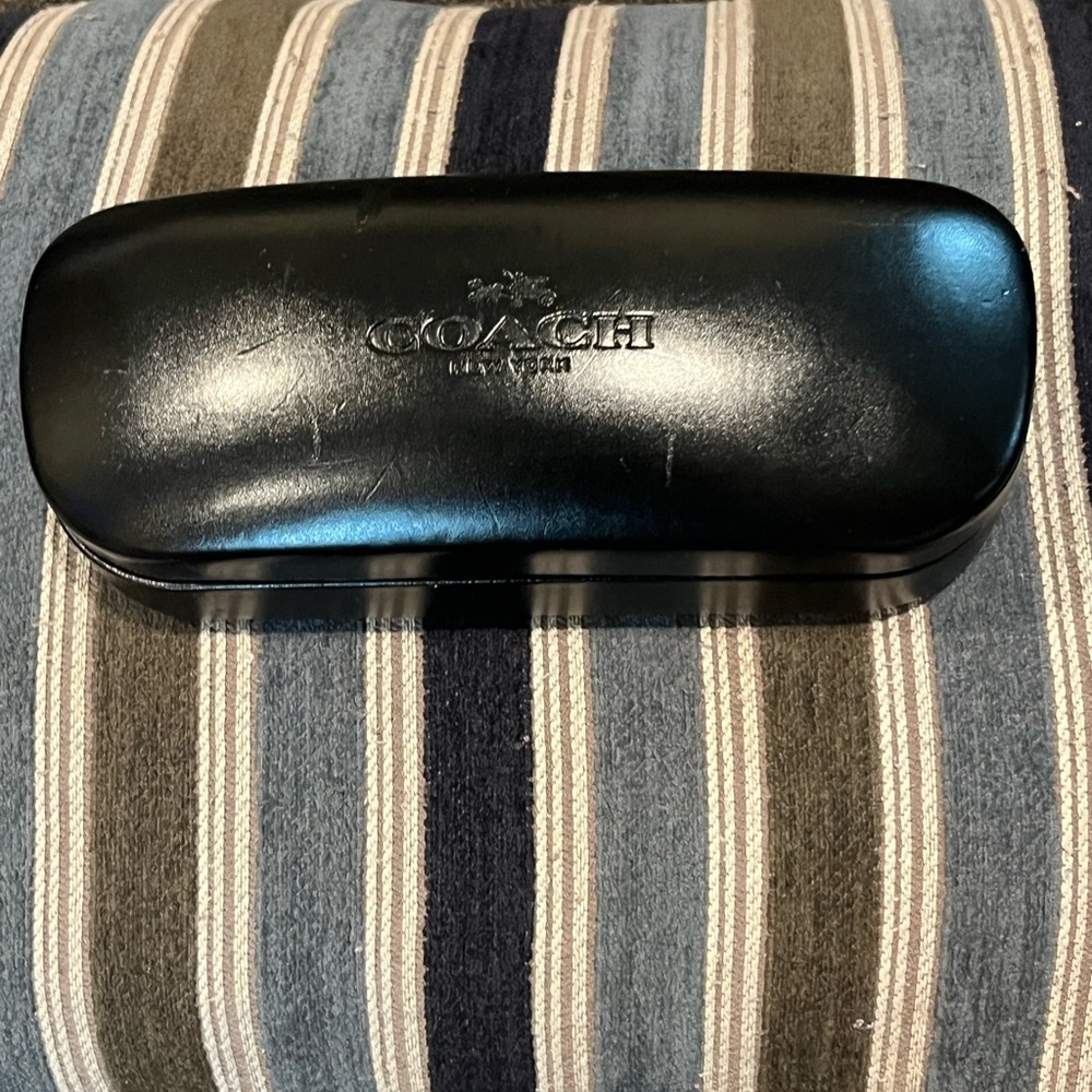 Coach Black Eyewear Case